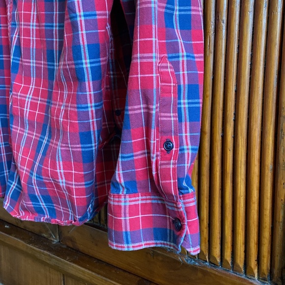 Gap Men’s Long Sleeved Plaid Shirt - Picture 5 of 13